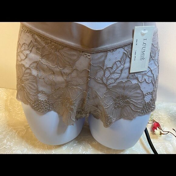 💥 I Lumie Boy short Sexy Floral Lace  Panties M - Picture 6 of 11